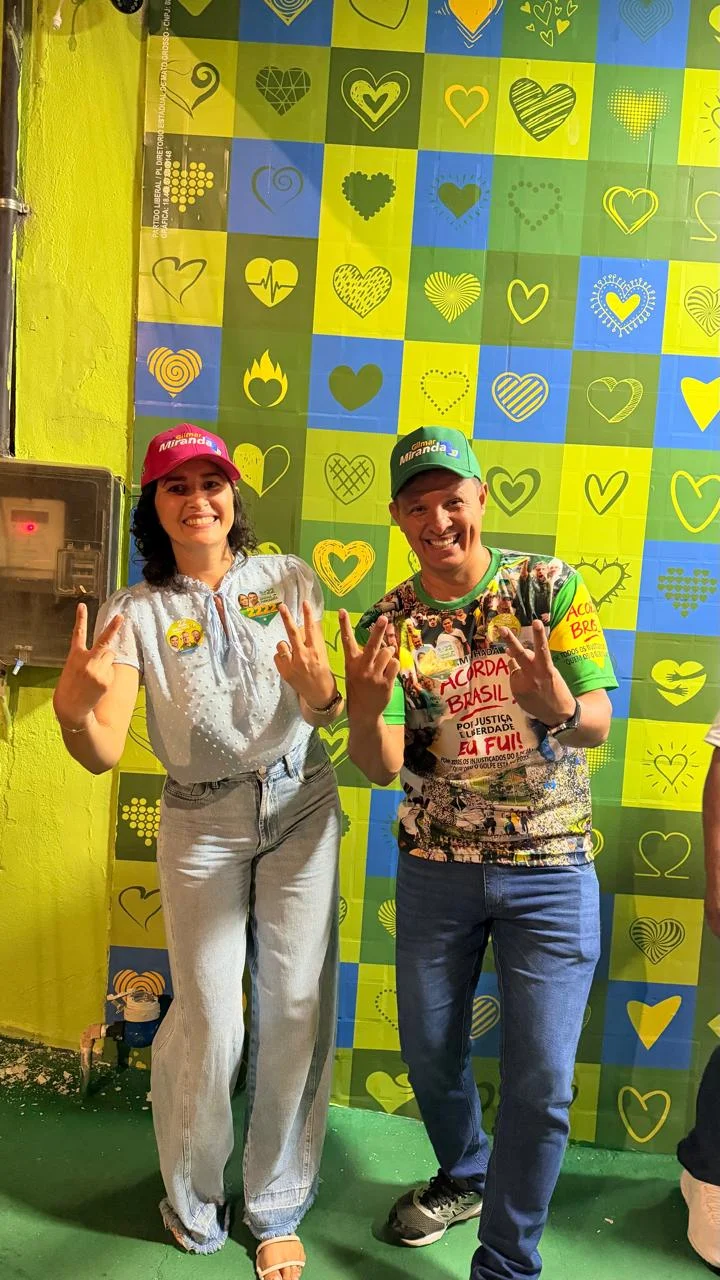 Registro de Gilmar Miranda em encontro com pessoas